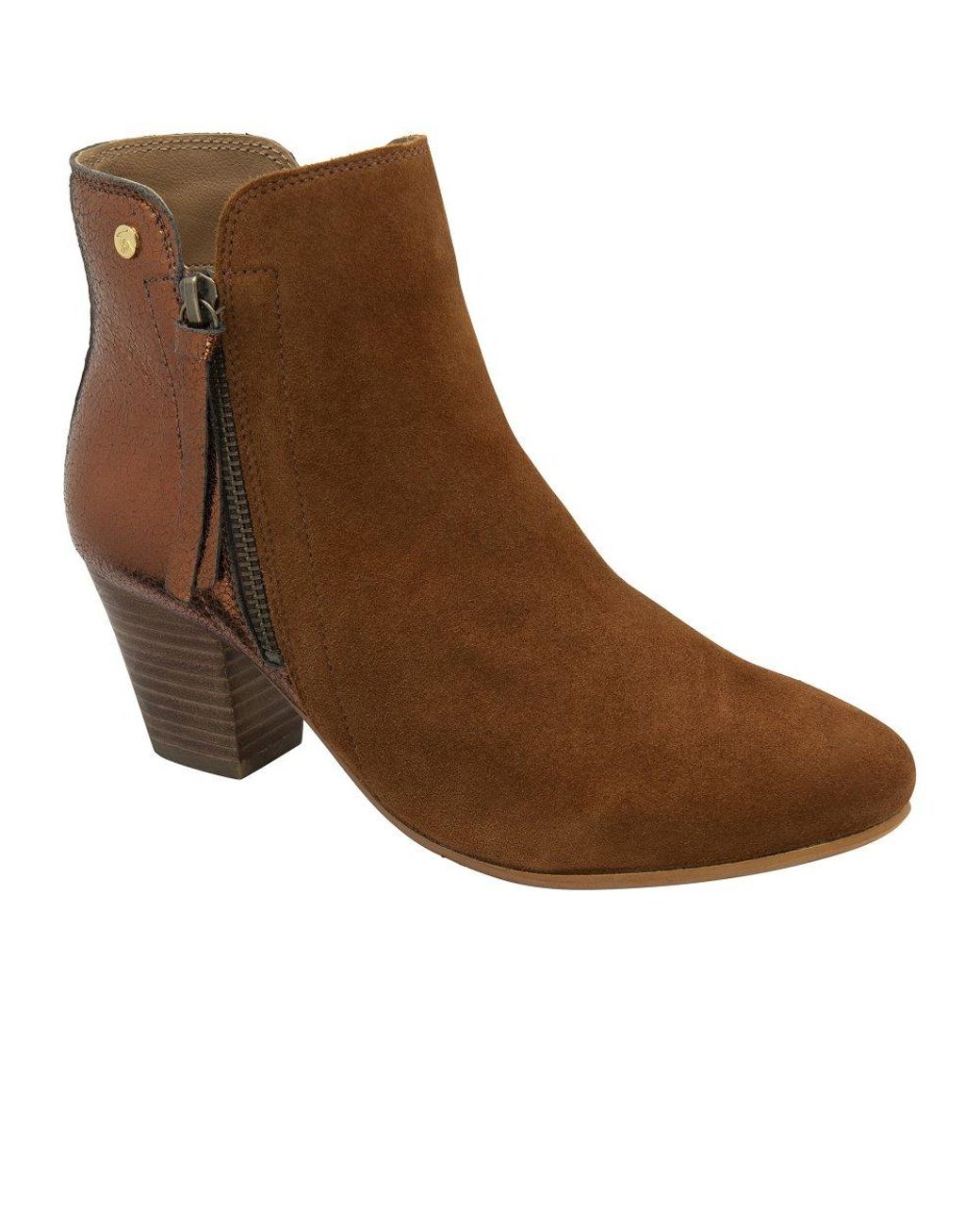 Ravel Brown Tay Ankle Boots