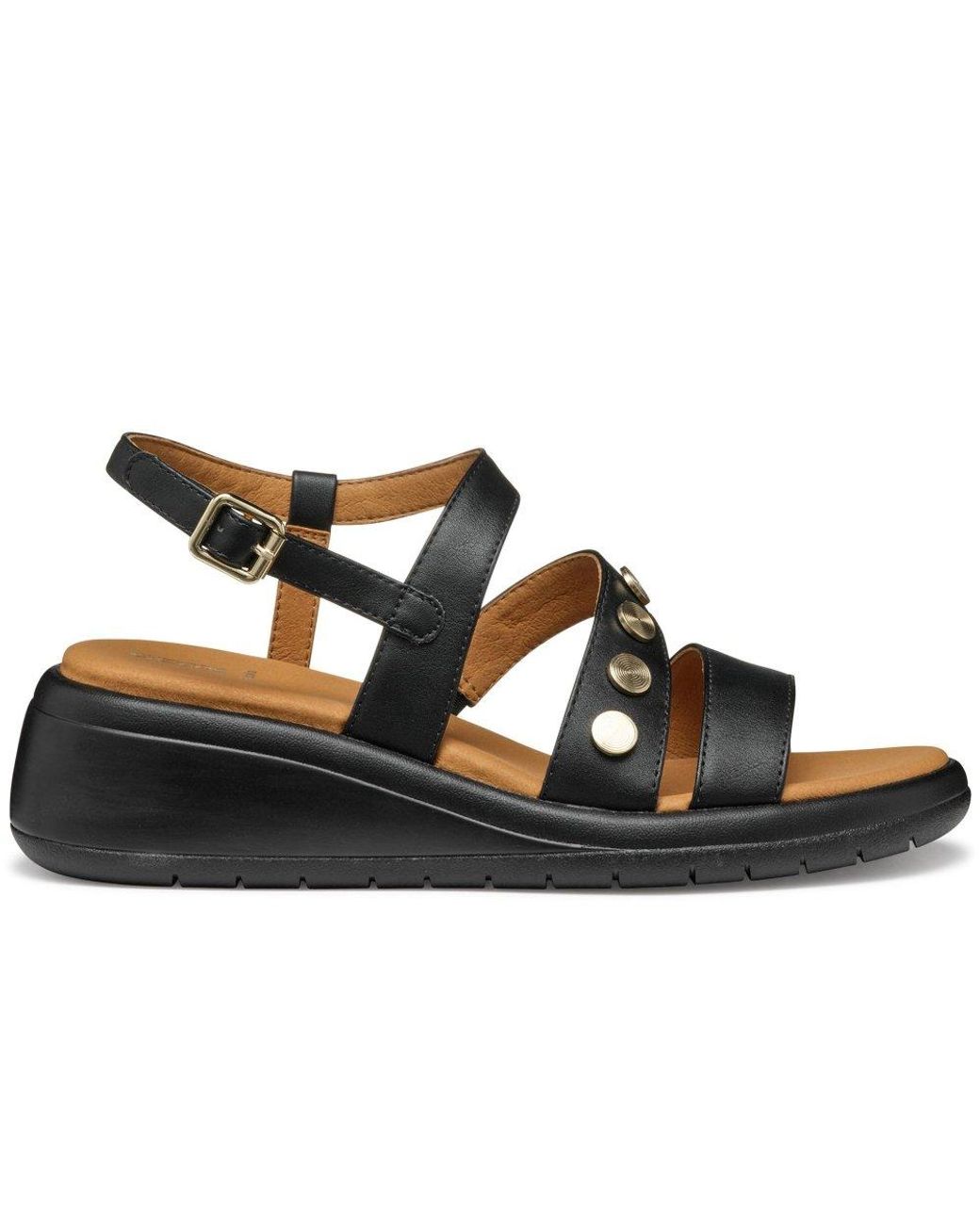 Geox Black D Meliconia Sandals