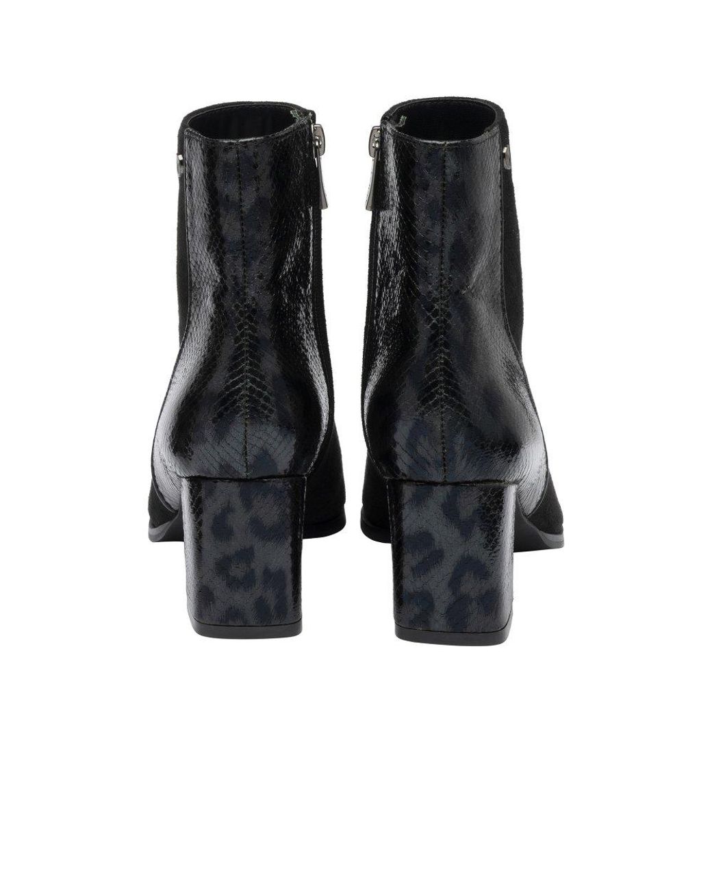 Lotus Black Zelda Ankle Boots