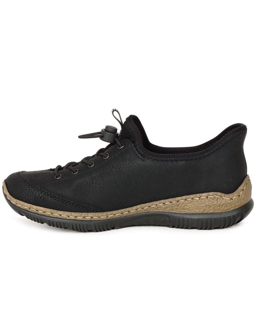 Rieker Black Haxby Shoes
