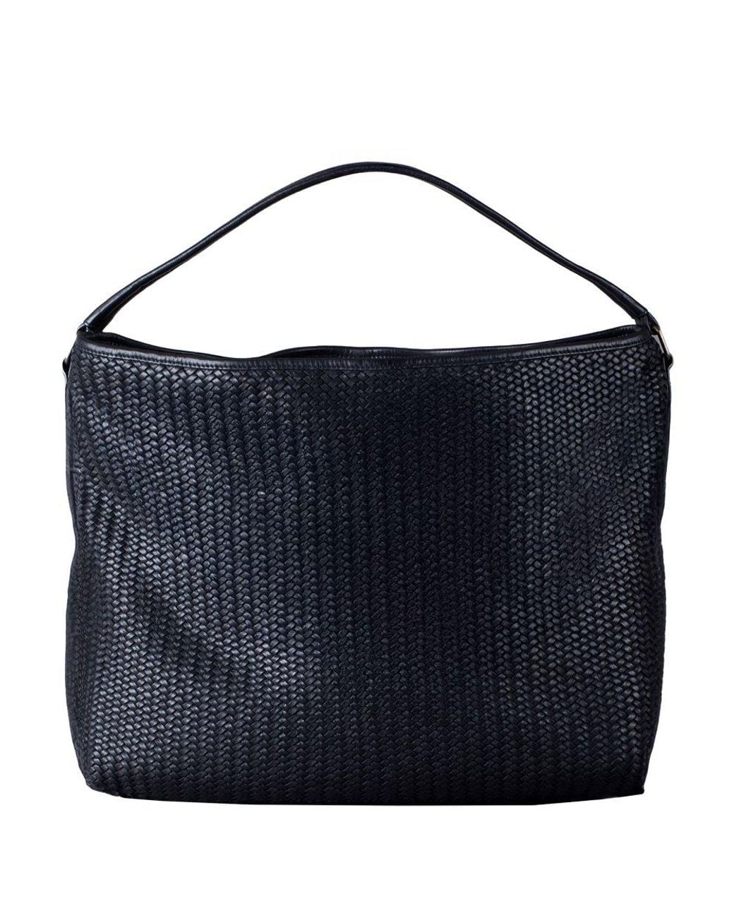 Lakeland Leather Blue Wreay Hobo Handbag