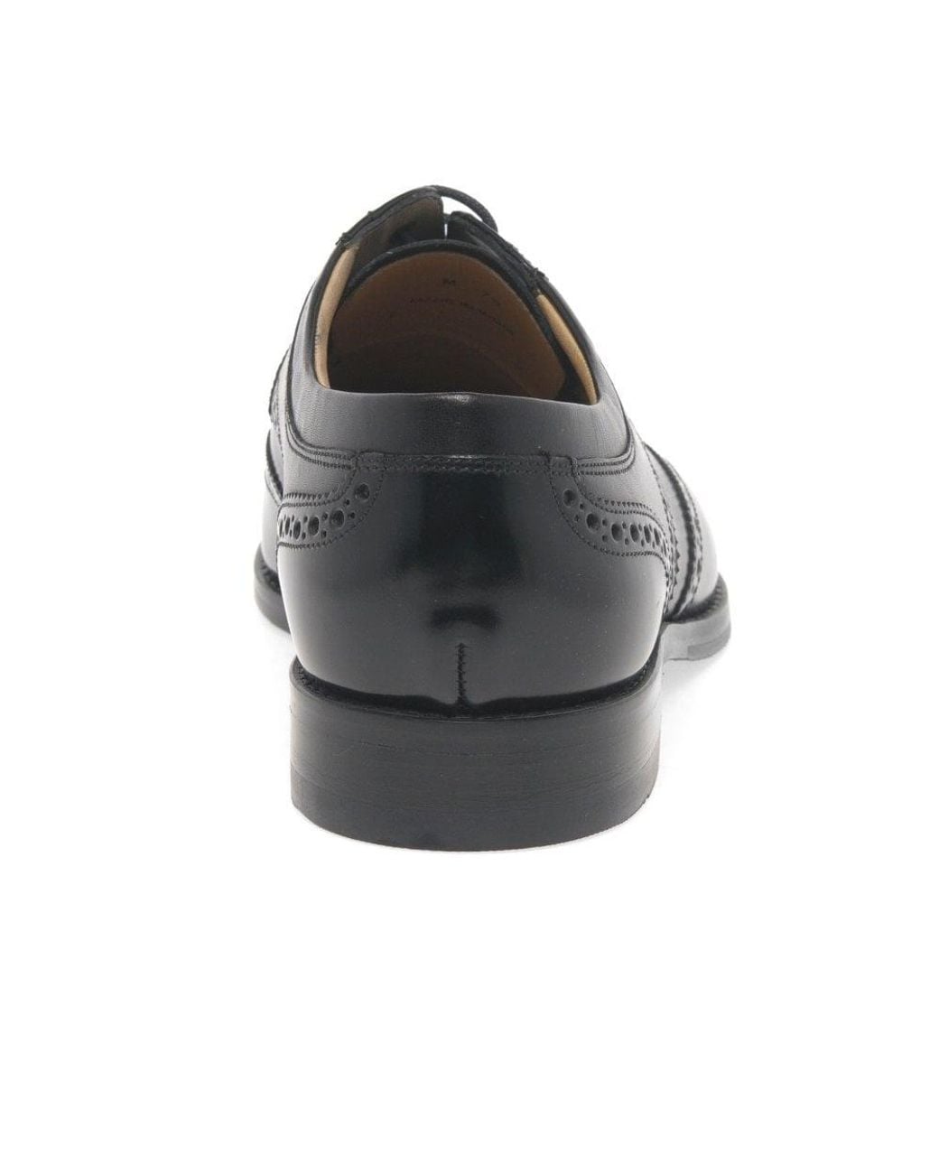 Loake Black Pangbourne Lace Up Formal Shoes for men