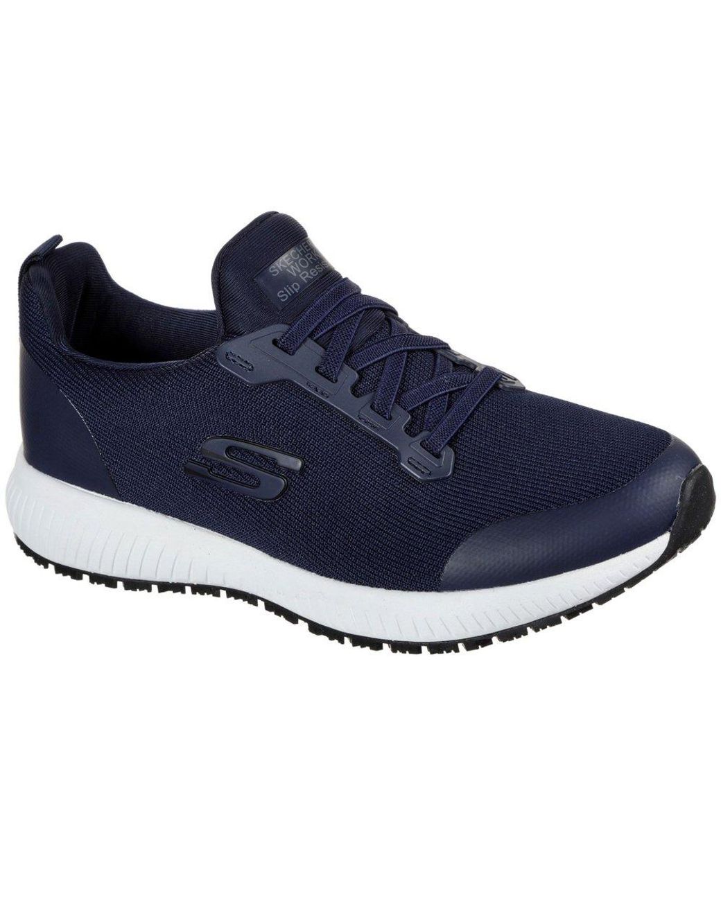 Skechers Black Squad Sr Trainers