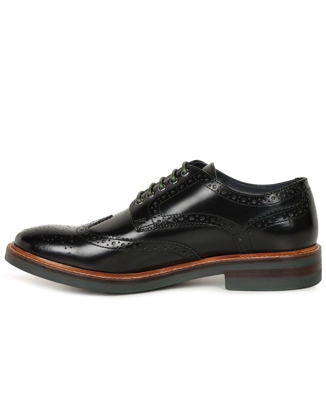 Base London Brown Woburn Brogues for men