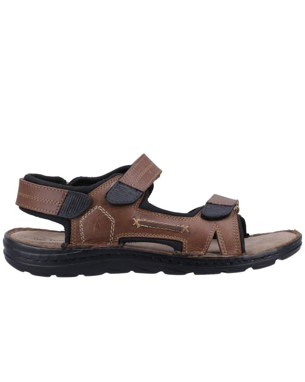 Hush Puppies Brown Alistair Sandals for men