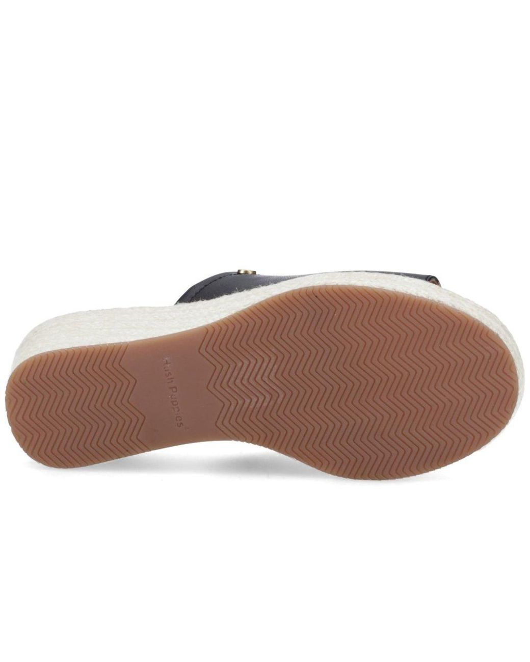 Hush Puppies Blue Willow Rattan Sandals