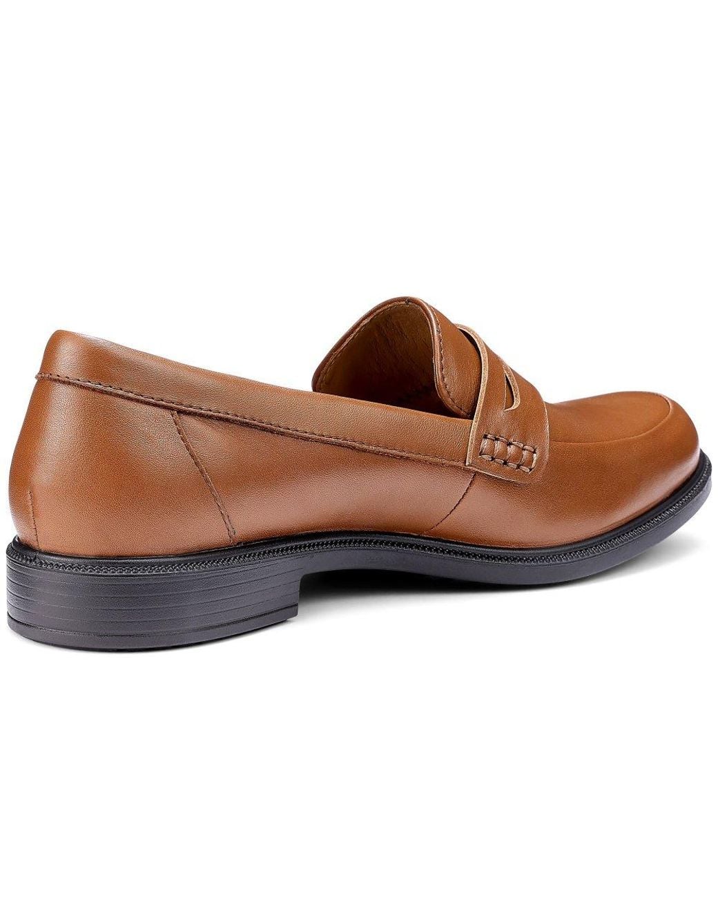 Hotter Brown Dorset Penny Style Loafers