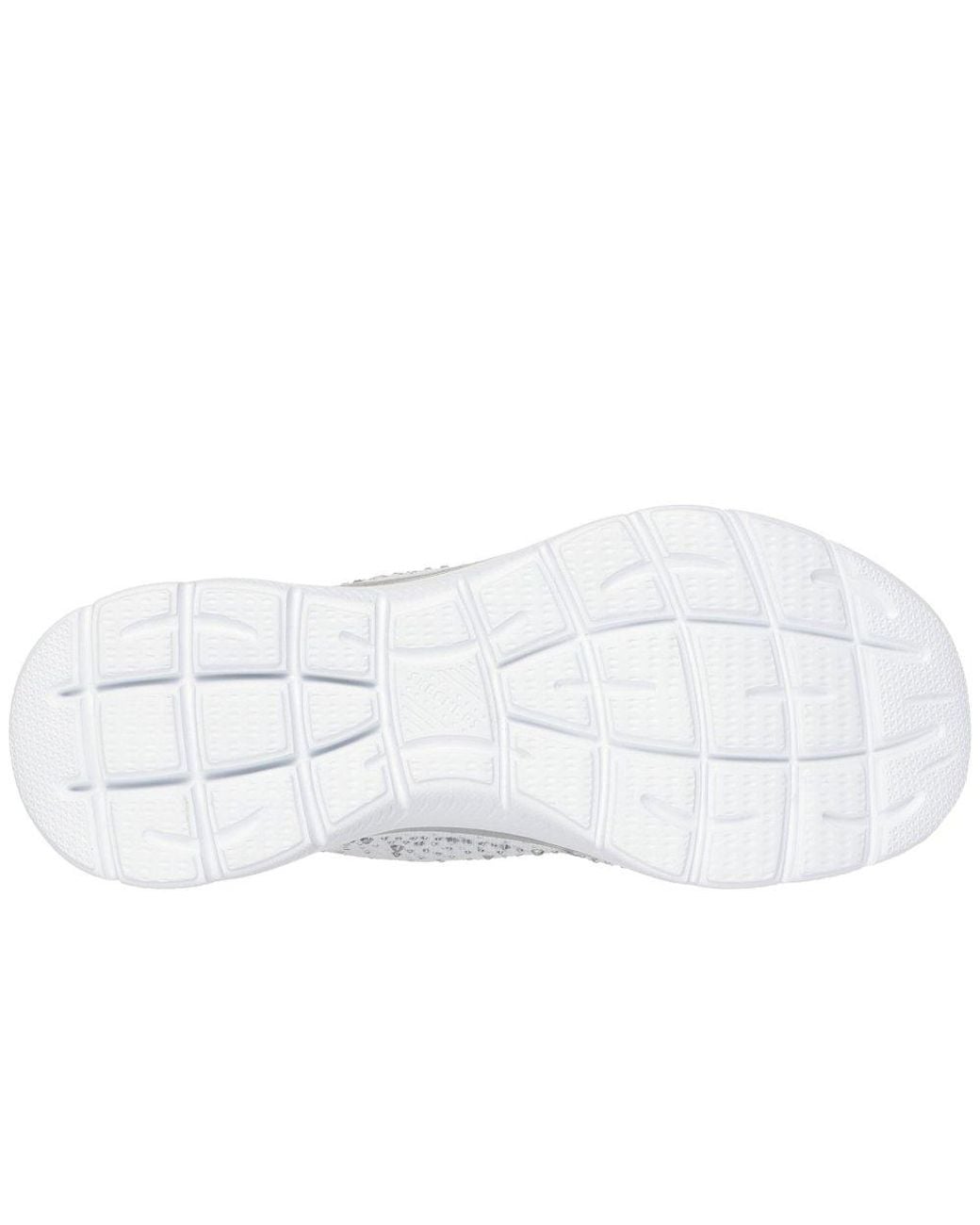 Skechers Gray Summit Brilliant Shine Trainers