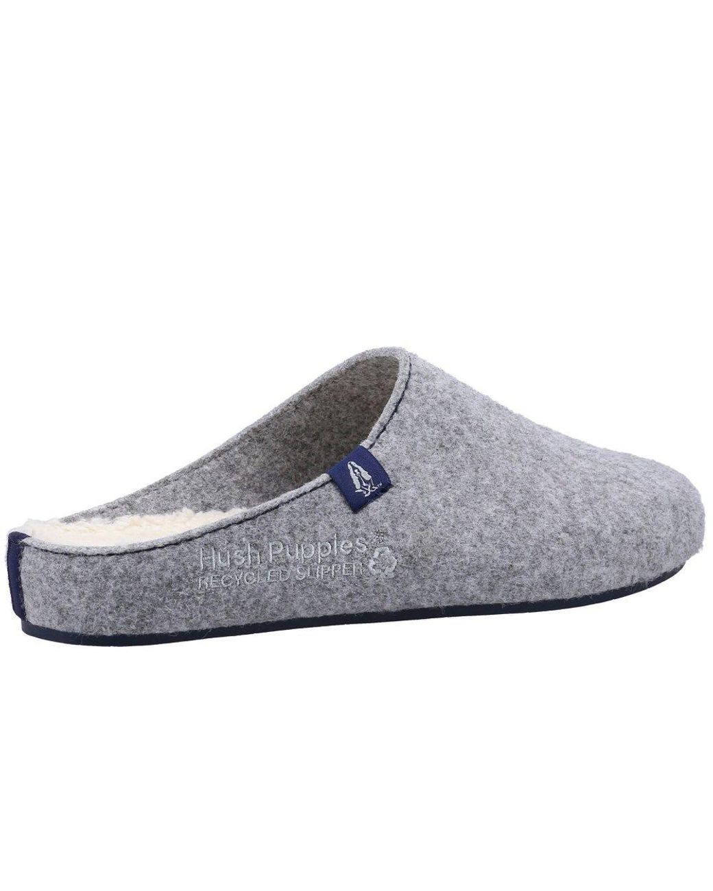 Hush Puppies Gray The Good Slipper Slippers for men