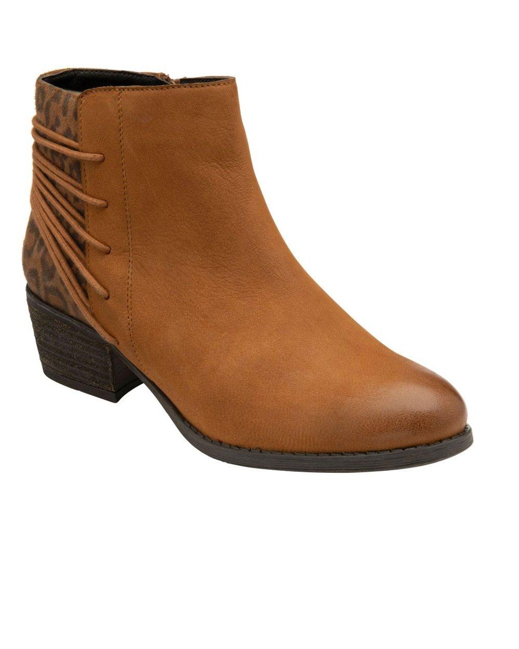Lotus Brown Etta Ankle Boots