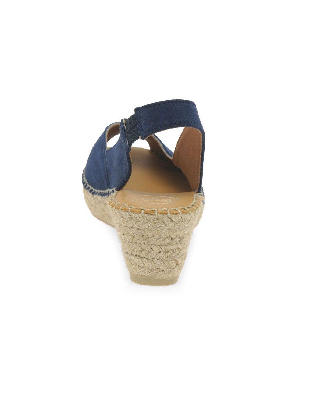 Toni Pons Blue Bernia Wedge Heel Espadrille Sandals
