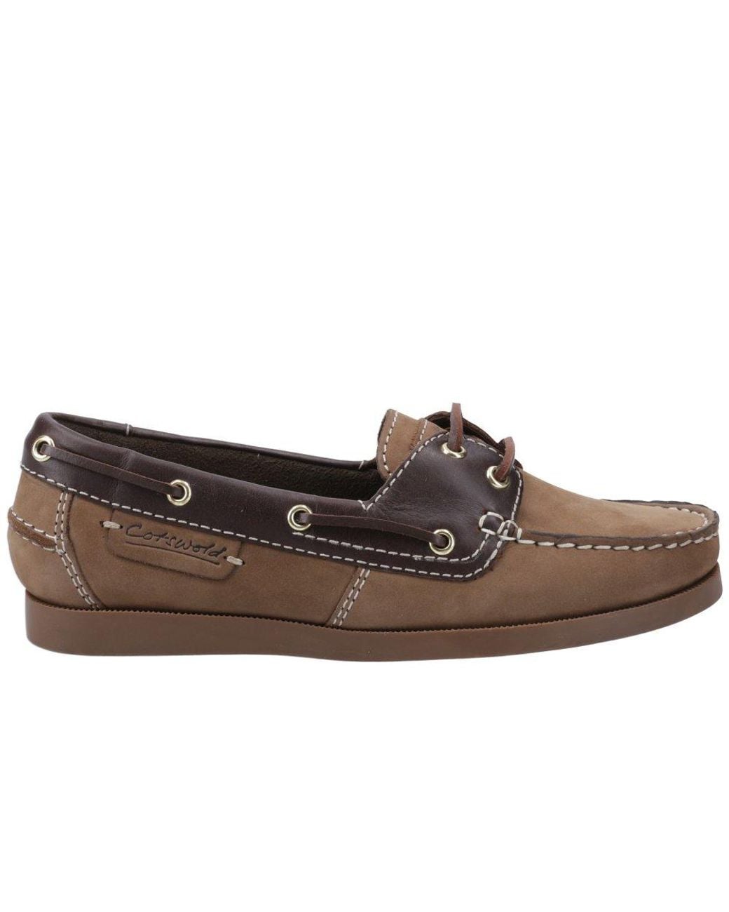 Cotswold Brown Waterlane Boat Shoes