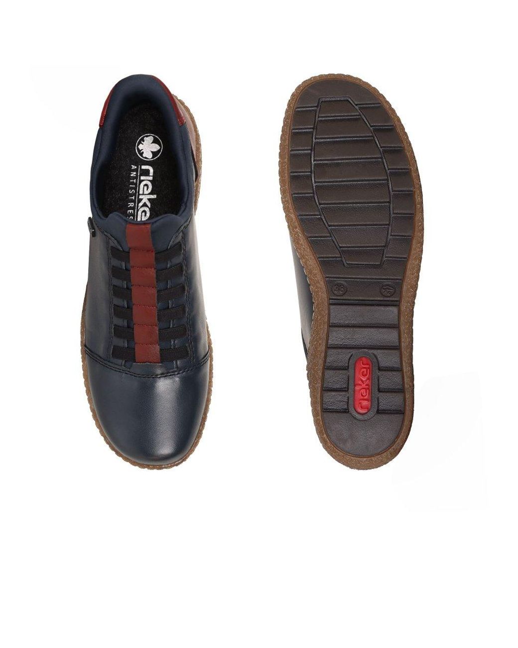 Rieker Blue Jackie Shoes