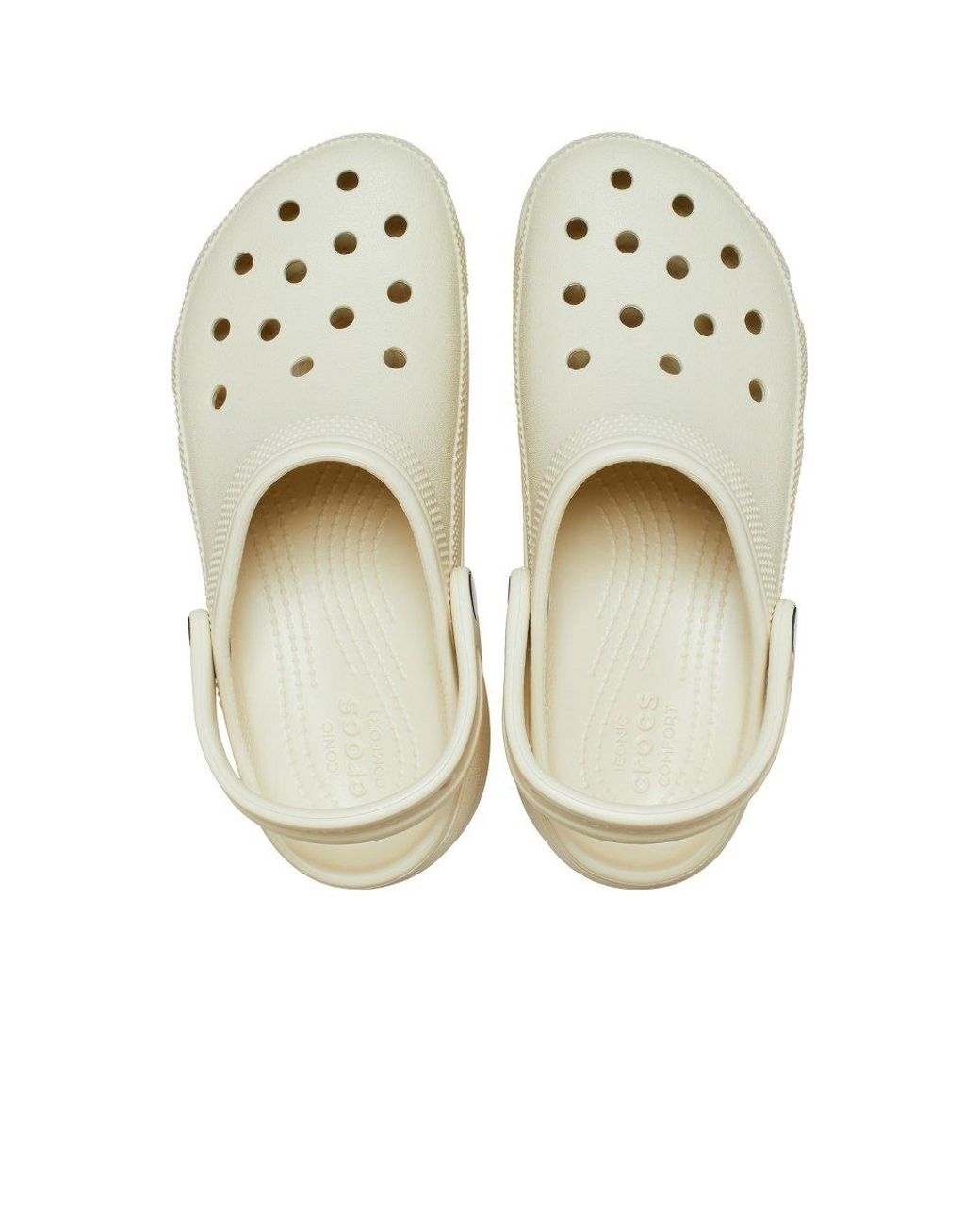 CROCSTM Natural Classic Platform W Clog
