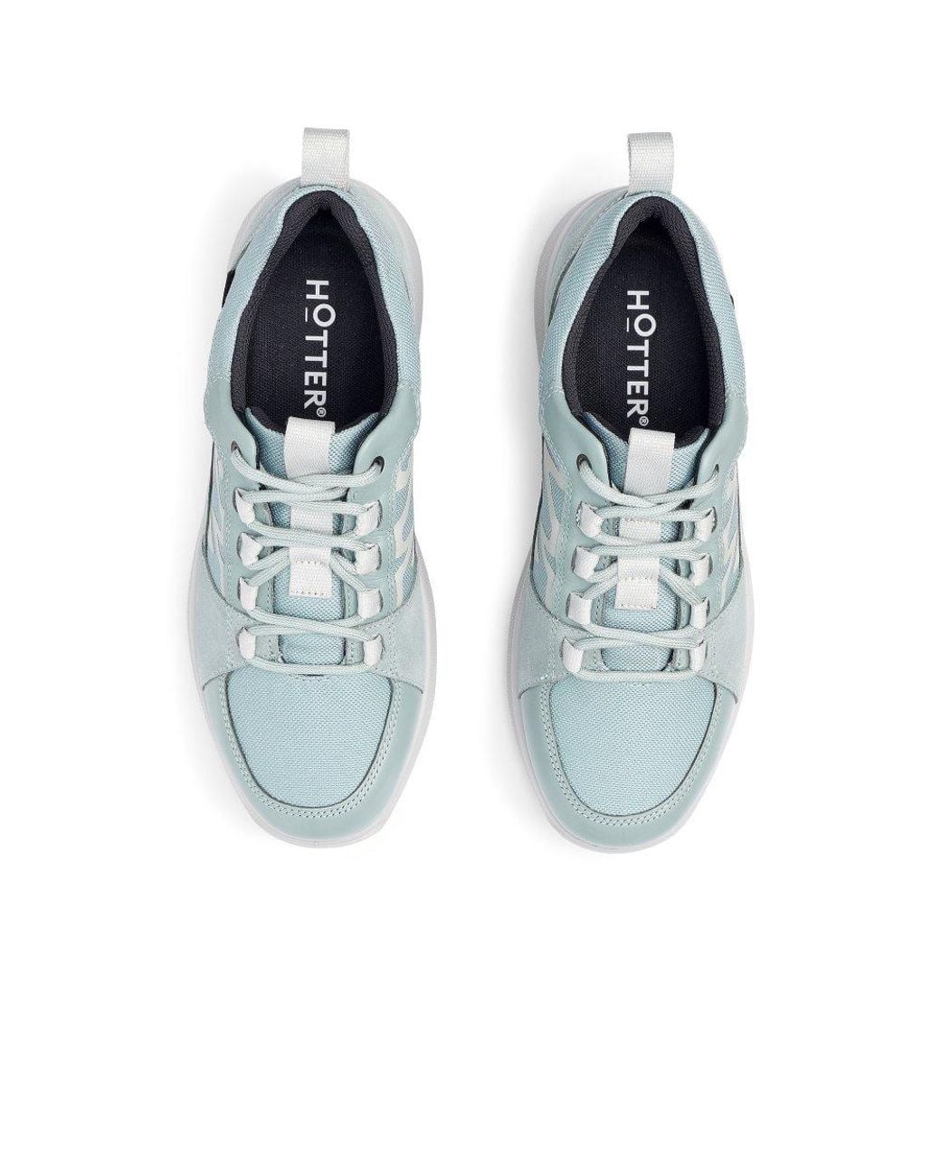 Hotter Blue Chill Wp Trainers