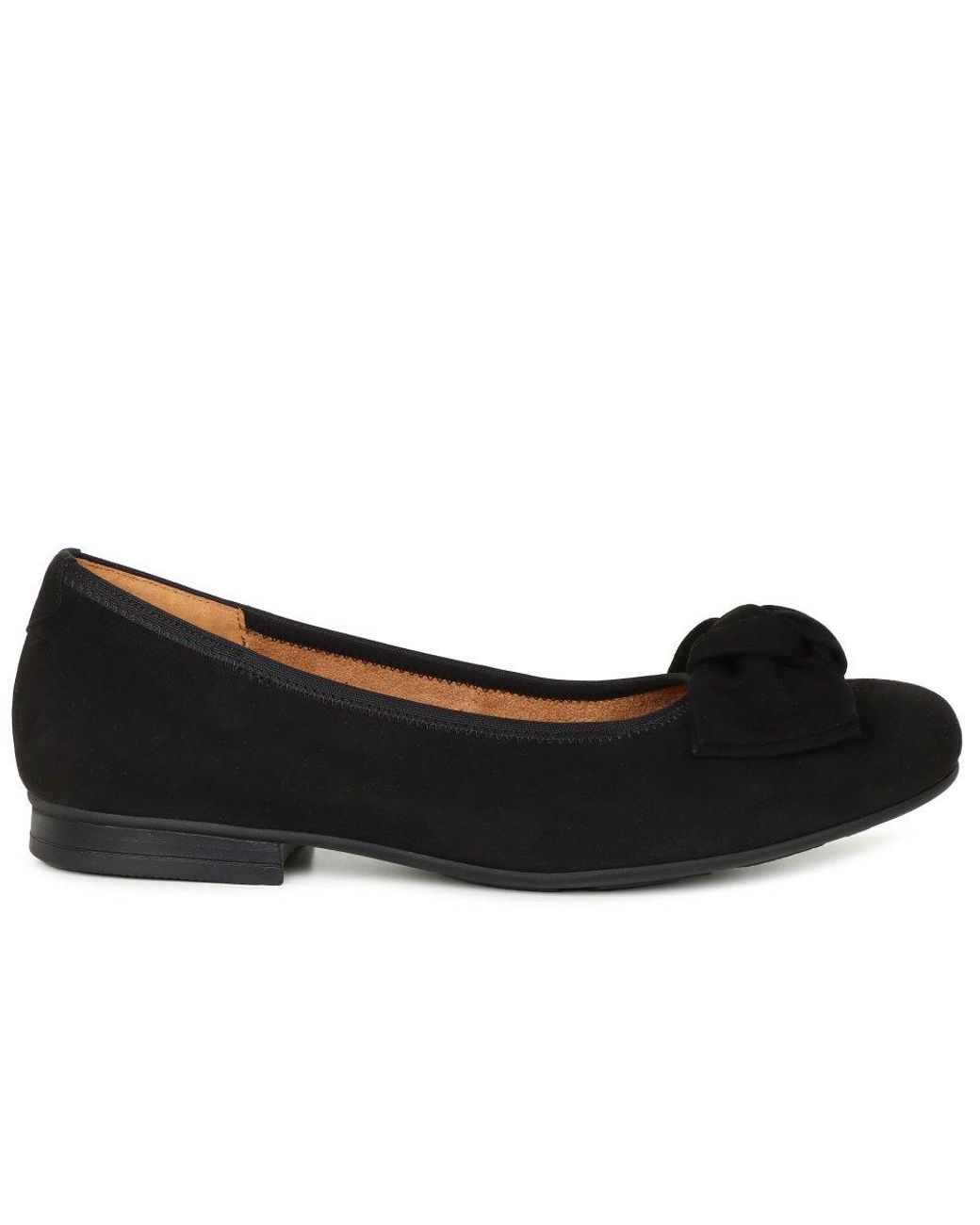 Gabor Purple Picnic Ballet Pumps