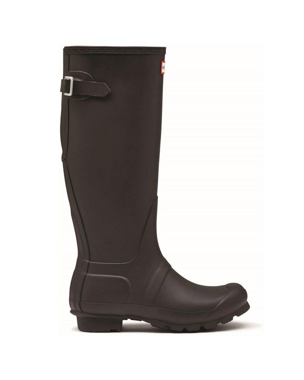 Hunter Black Original Tall Back Adjustable Wellingtons