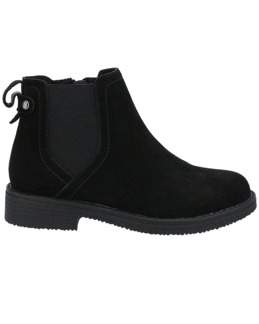 Hush Puppies Black Maddy Chelsea Boots