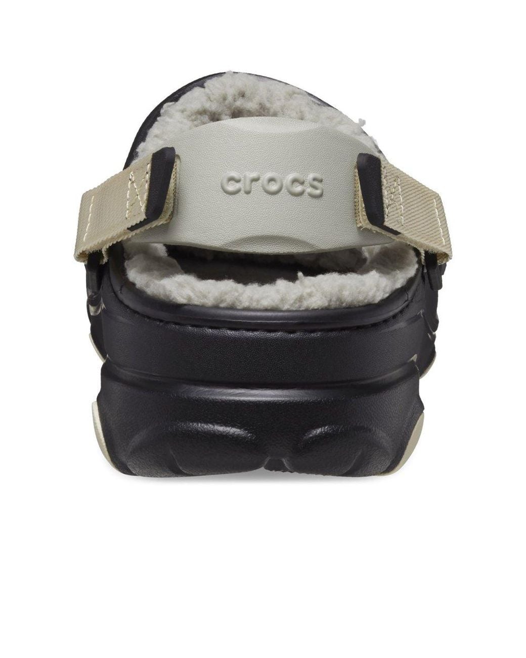 CROCSTM Black All Terrain Lined Clogs for men