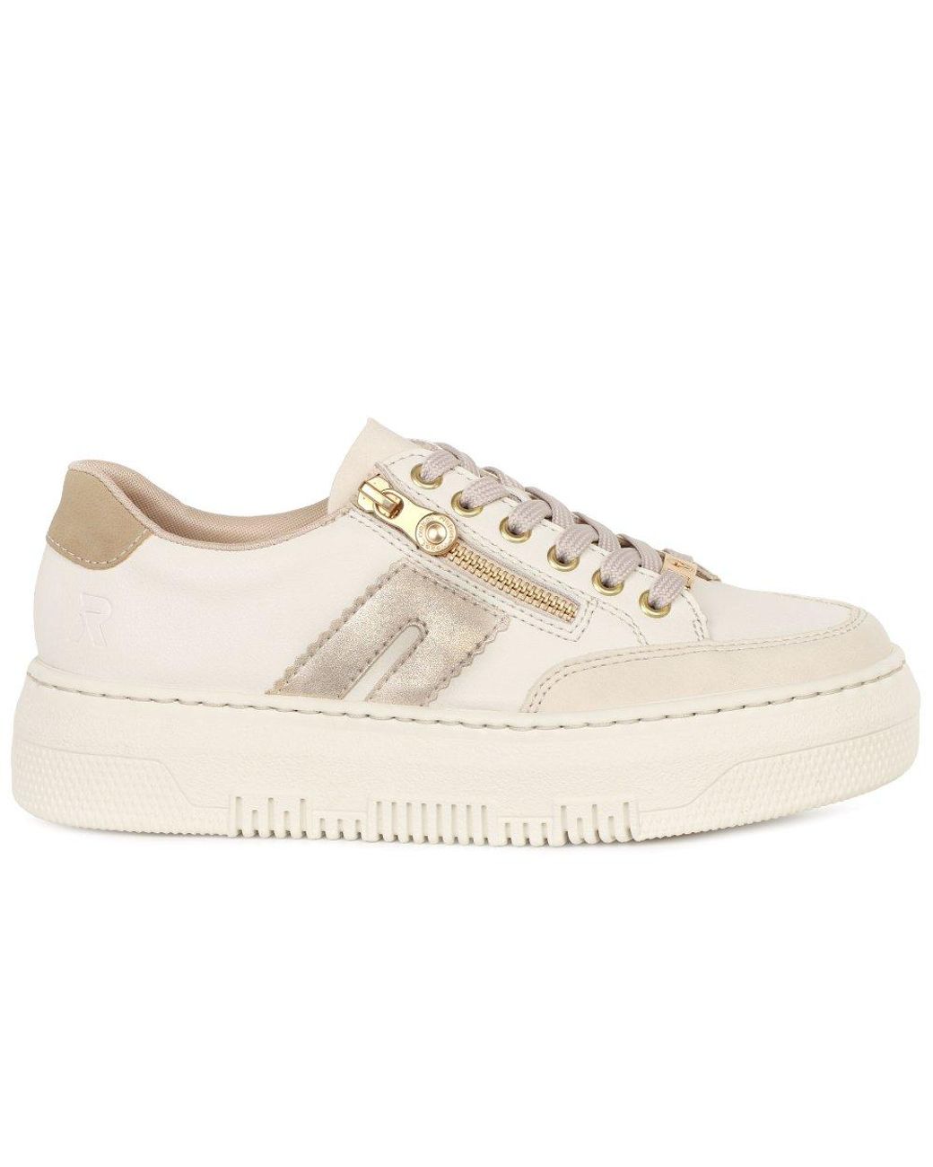 Rieker White Mesmerize Trainers