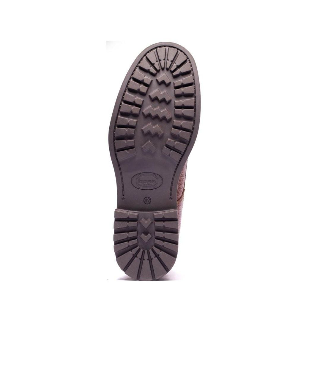 Base London Brown Mercer Toe Cap Boots for men