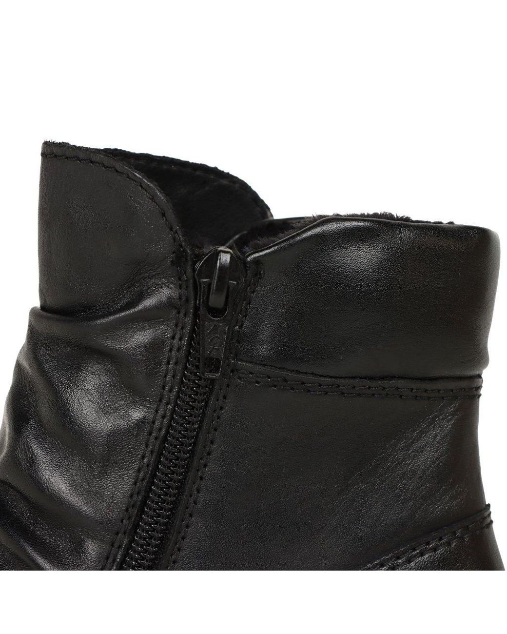Rieker Black Pickering Ankle Boots