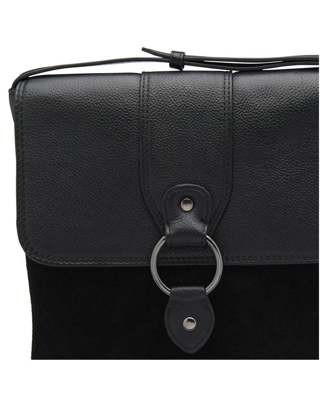 Lotus Black Miley Cross Body Bag