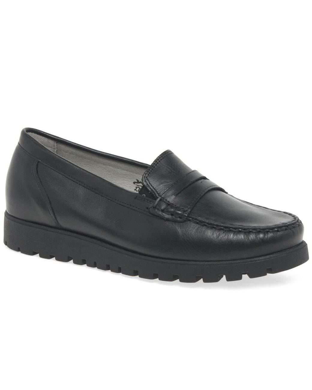 Waldläufer Black Penny Moccasins