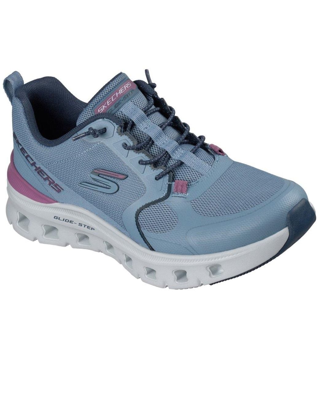 Skechers Blue Glide-Step Pro Cool Drift Trainers