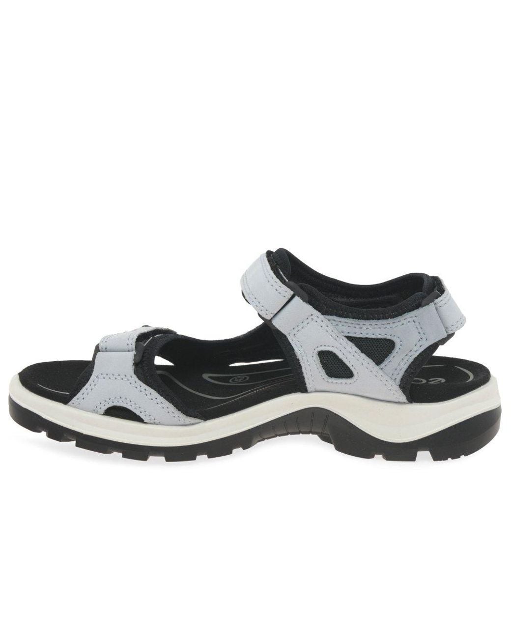 Ecco Multicolor Kids Yucatan 3-strap Sandal Size 7. 5 Leather Violet Ice Metallic