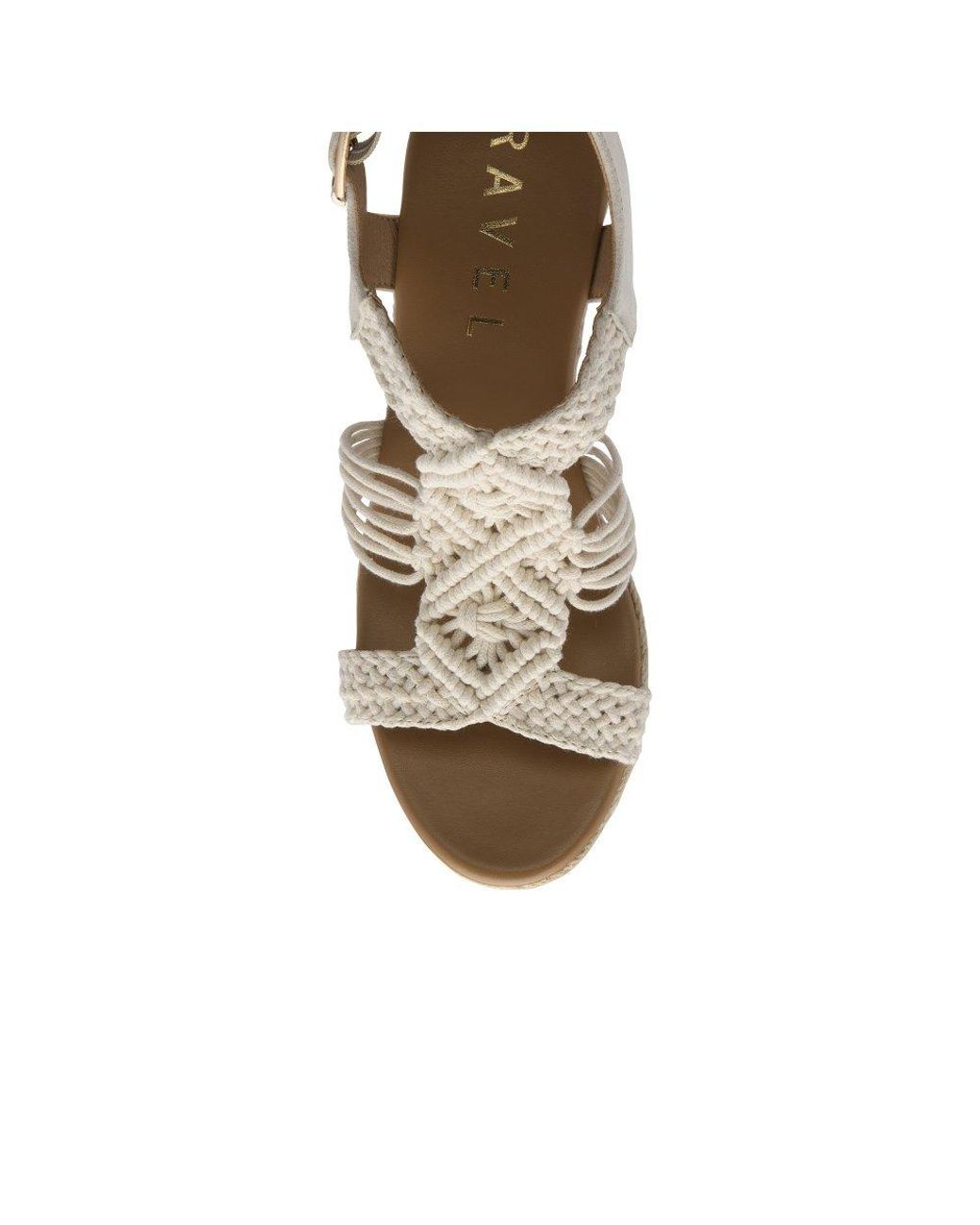 Ravel Metallic Kennley Wedge Sandals