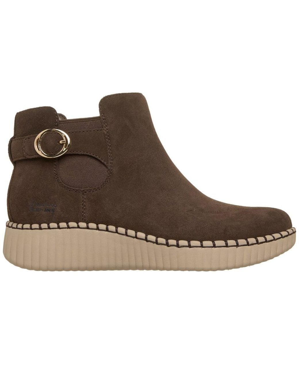 Skechers Brown Wilshire Blvd Darling Moment Ankle Boots