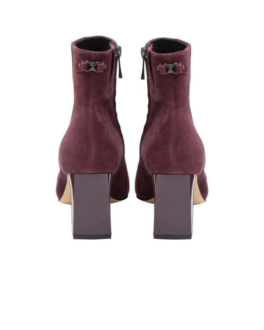 Lotus Purple Danni Ankle Boots