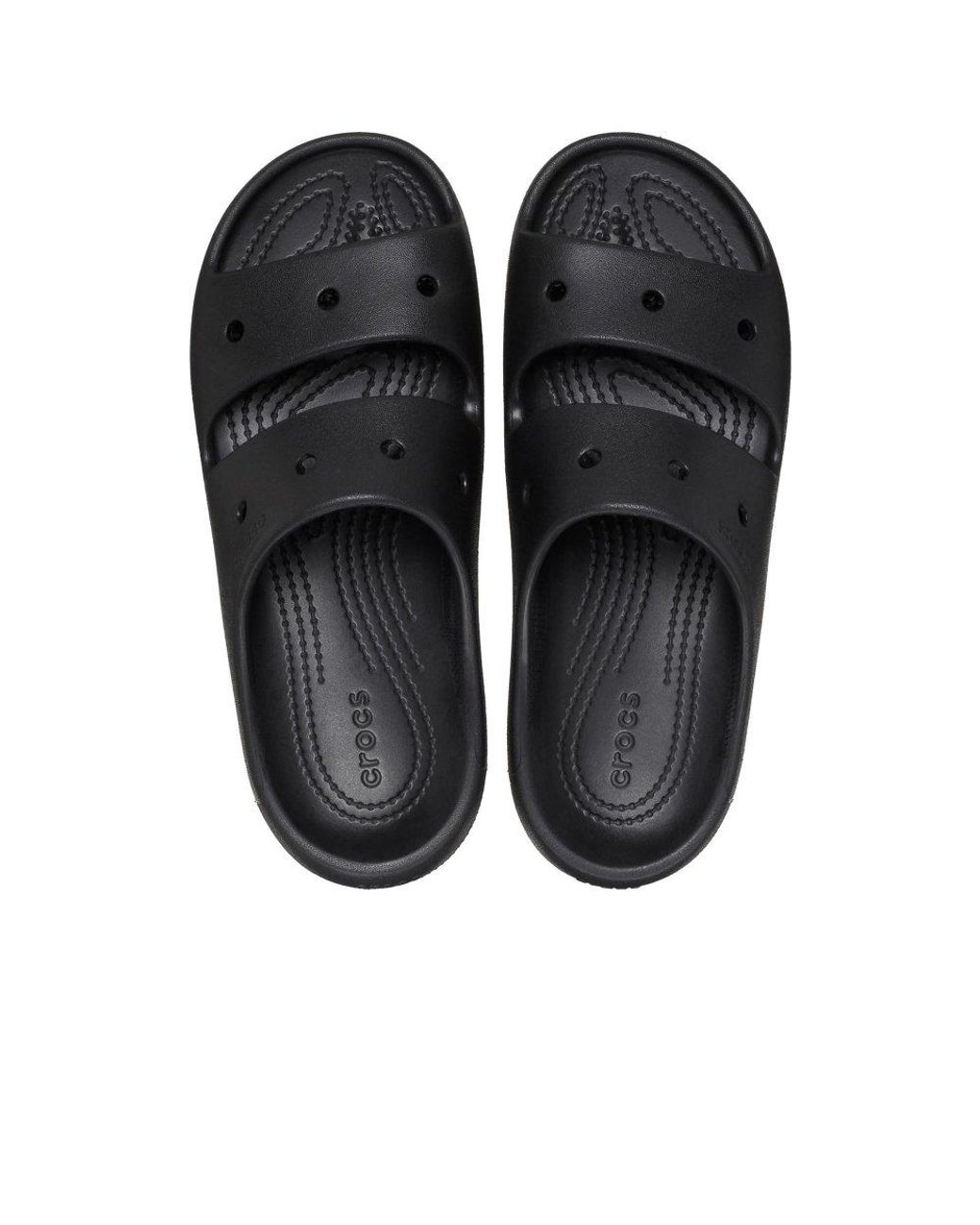 CROCSTM Black Classic Sandal Slides
