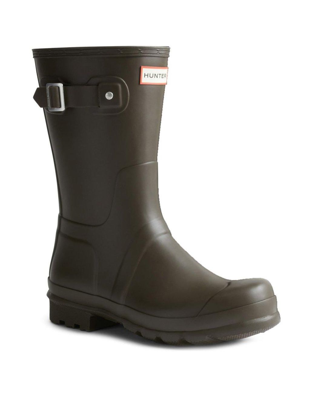 Hunter Green Original Short Wellingtons for men