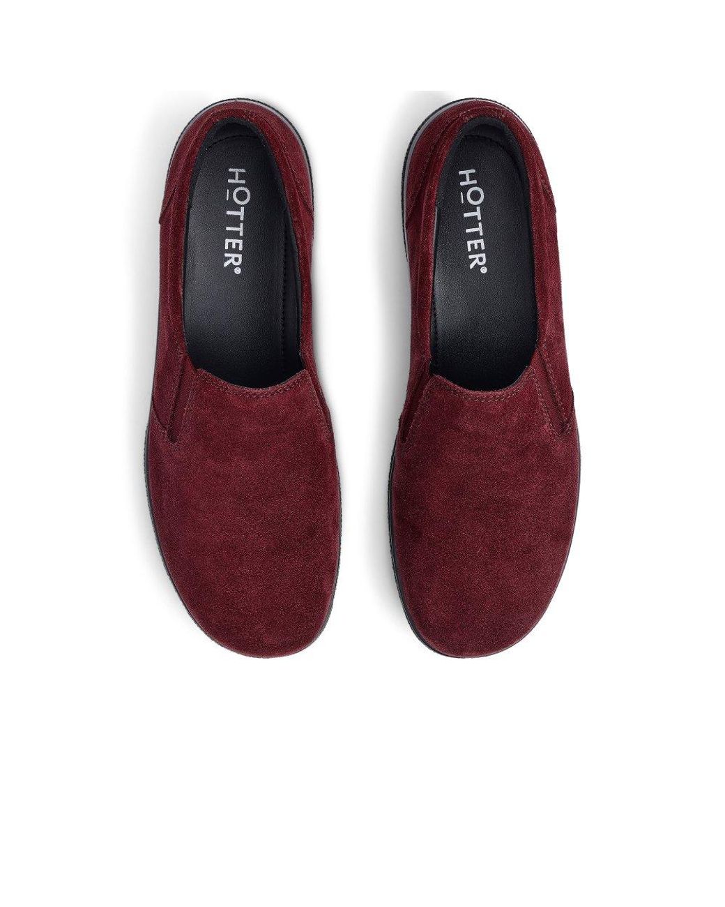 Hotter Red Glove Ii Slip On Shoes