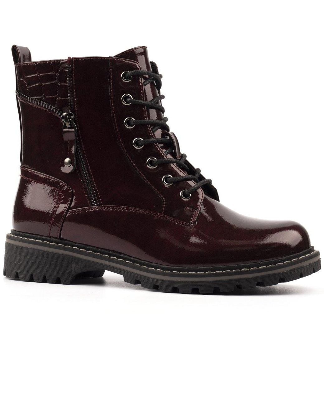 Lunar Brown Allison Ankle Boots