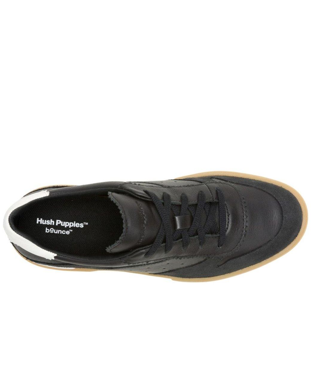 Hush Puppies Black Mae Trainers