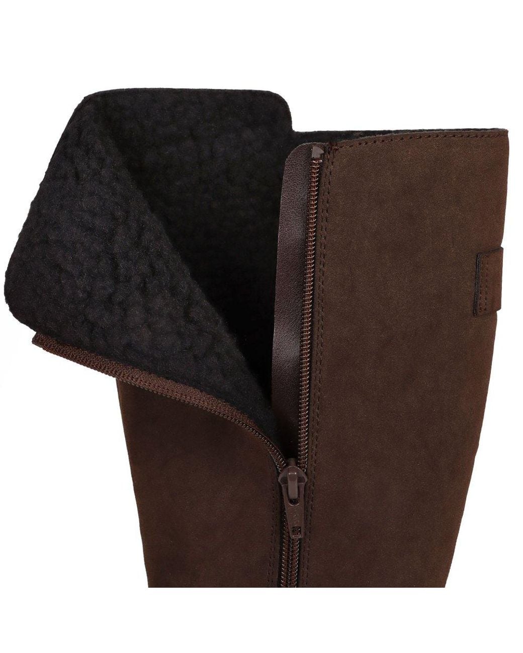 Rieker Brown Burton Knee High Boots