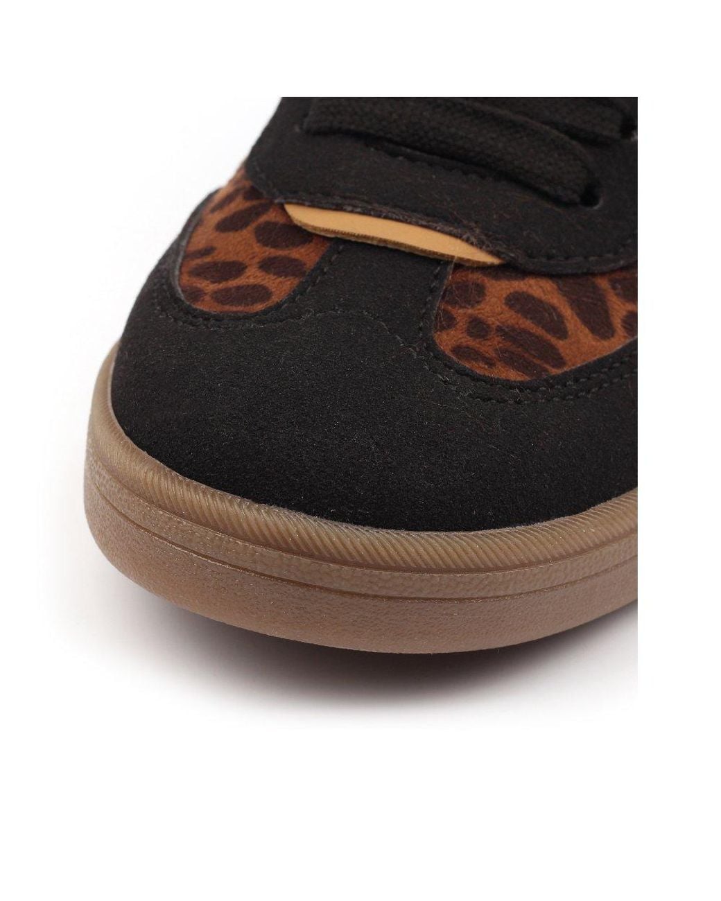 Lunar Brown Jersey Trainers