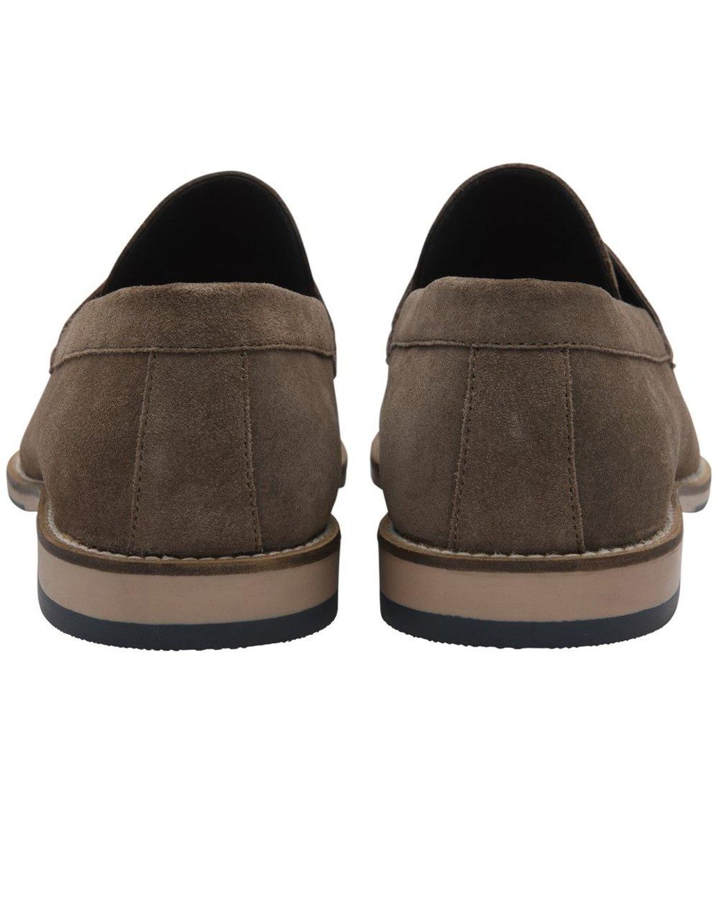 Frank Wright Brown Turnbull Loafers for men