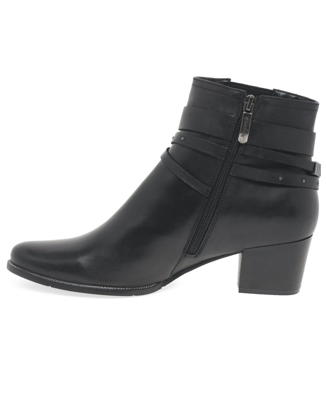 Regarde Le Ciel Black Isabel Ankle Boots