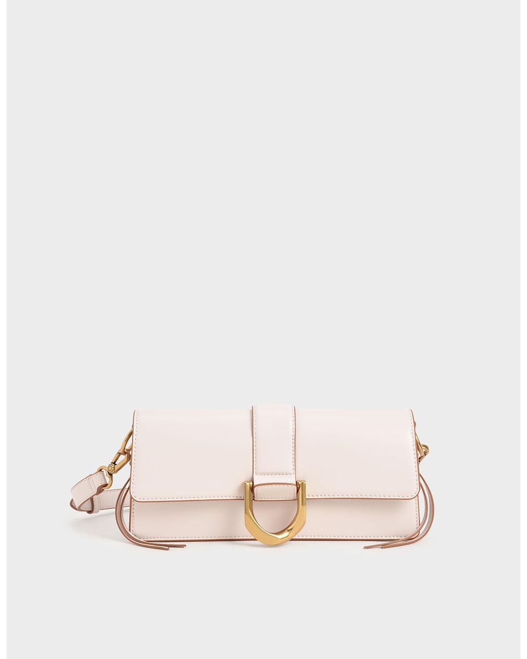 Charles & Keith Gabine Shoulder Bag in Pink Lyst
