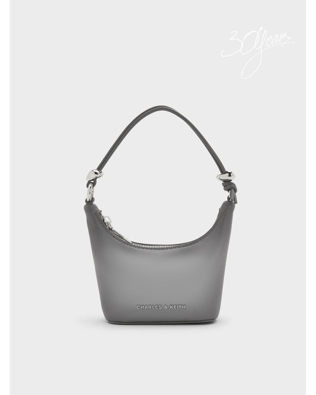 Charles & Keith Gray Augustine Ombre Micro Bag