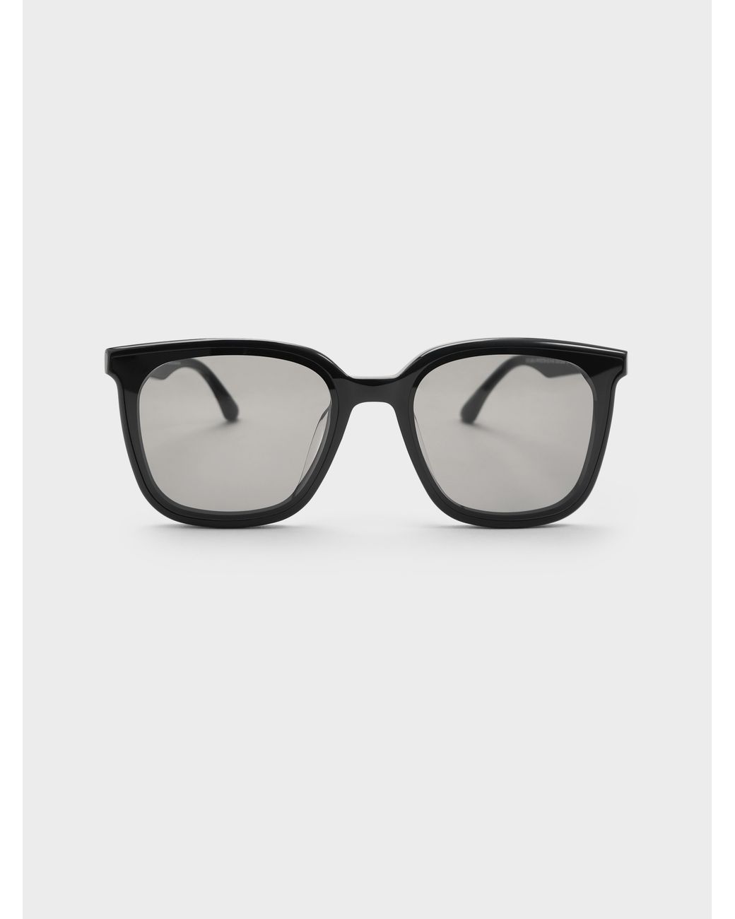 Charles & Keith Gray Maude Square Sunglasses