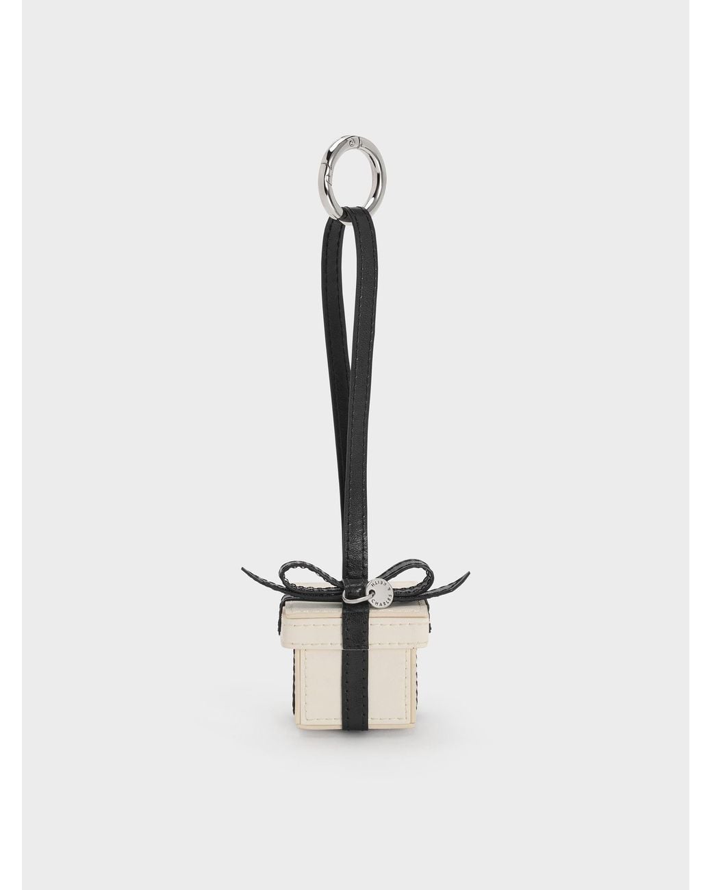 Charles & Keith Gift Box Charm in White | Lyst