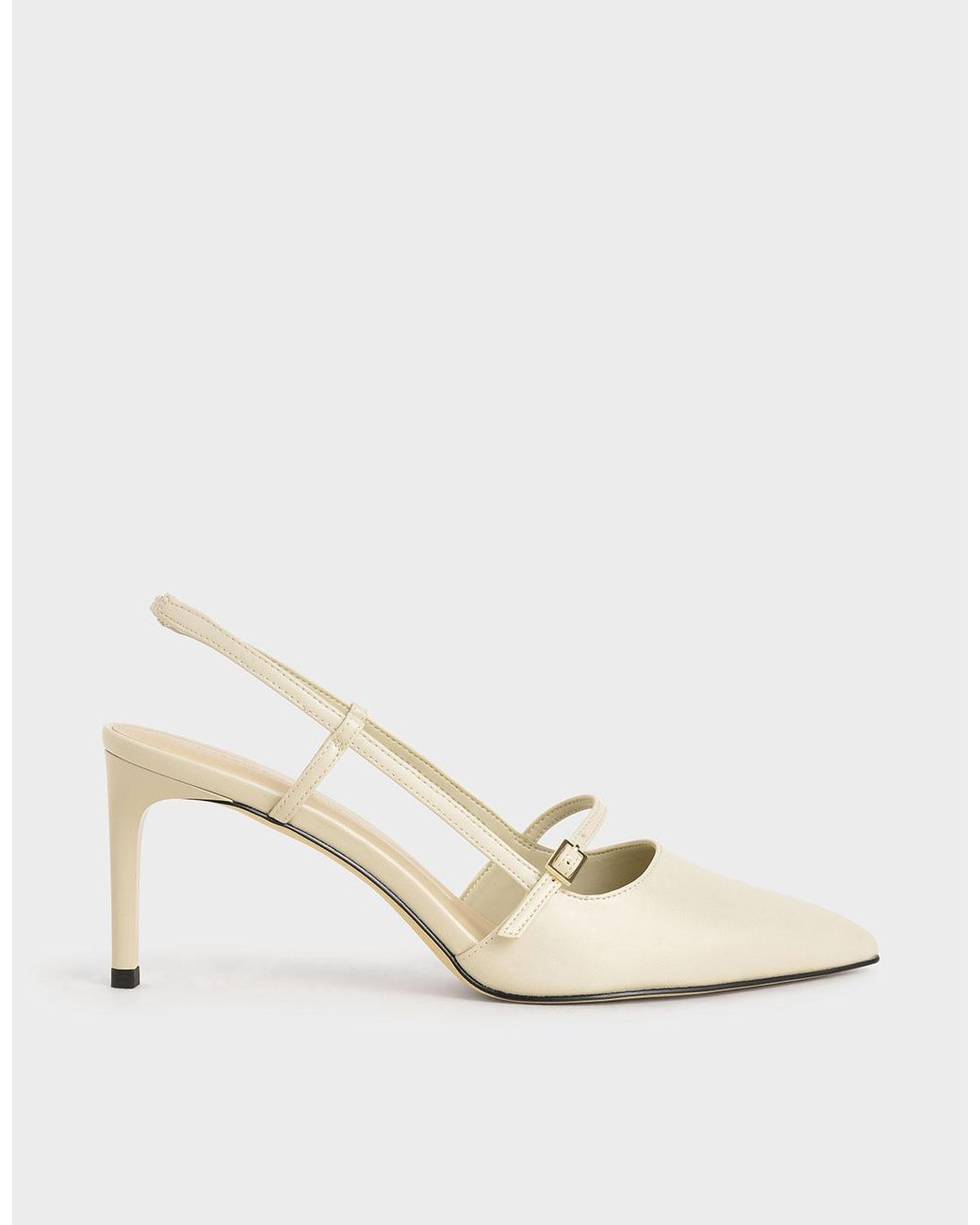 Charles & Keith Mary Jane Slingback Pumps - Lyst