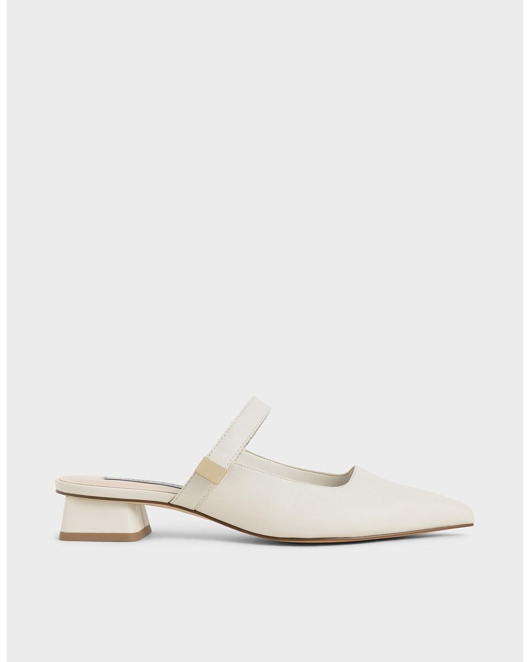 Charles & Keith Mary Jane Mules - Lyst