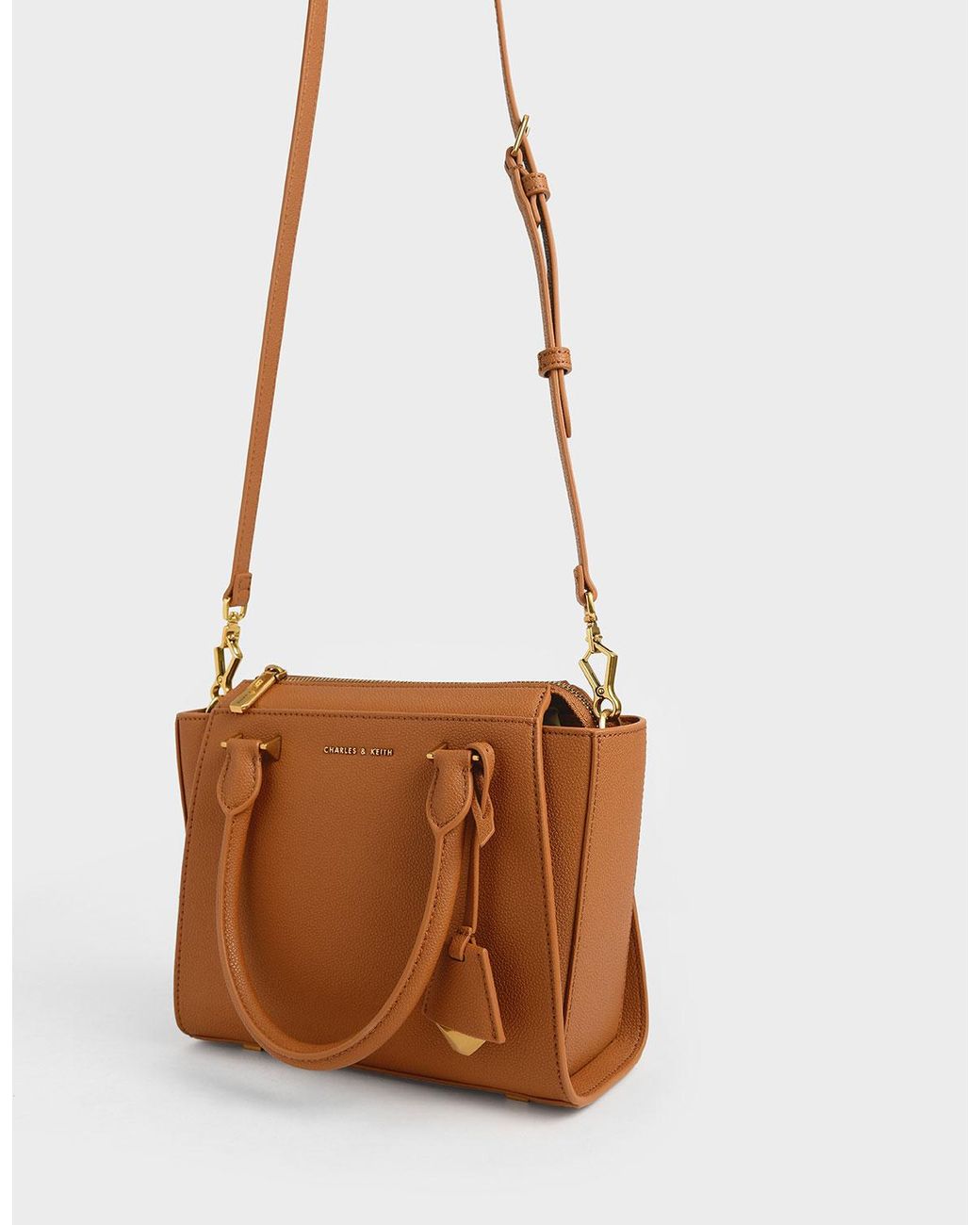 charles & keith trapeze bag