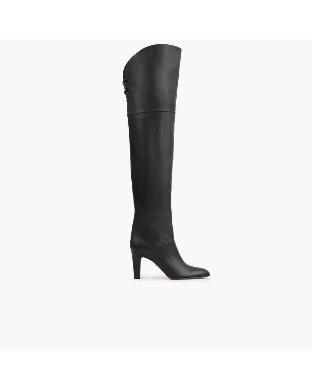 Chloé Black Eve Thigh High Boot